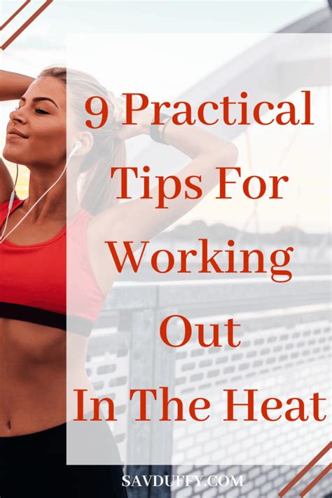 13 Best Tips For Working Out In The Heat Of Good Report