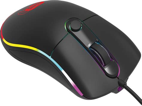 Alpha Gaming Bandit Wired Optical Gaming Mouse Black 7064bb Best Buy