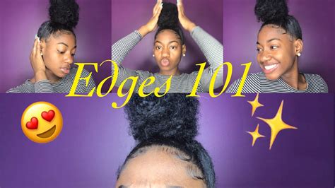 Edges 101 How I Slay My Babyhair Youtube