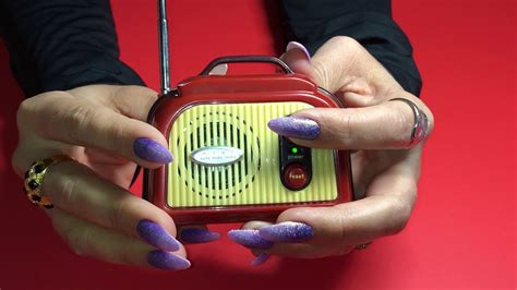 mini auto scan radio visuals satisfying videos hand movements close up no talking 💙 youtube