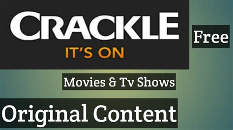 What Is Crackle Tv Youtube