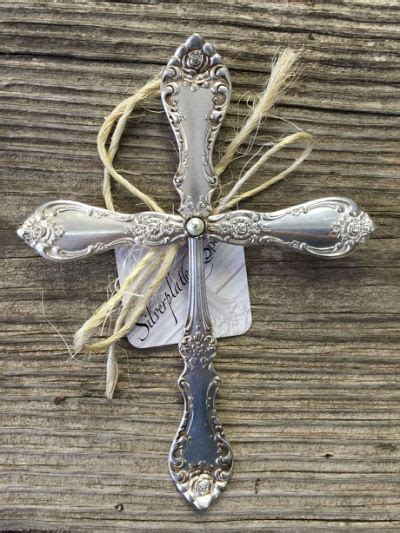 229 Best Images About Old Silverware Cross Crafts Spoon Crafts