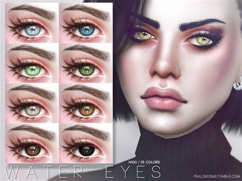 Sims 4 Ccs The Best Fire Eyes By Pralinesims Images And Photos Finder