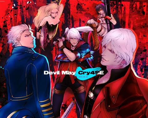 Mineco000 Dante Devil May Cry Lady Devil May Cry Nero Devil May Cry Trish Devil May