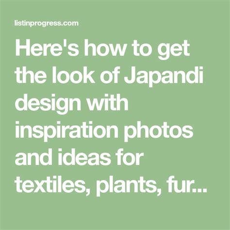 Our editors independently research, test, and recommend the best products and servi. Here's how to get the look of Japandi design with ...