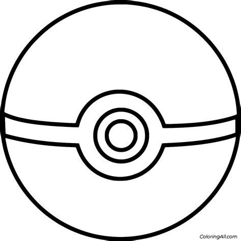 Pokeball Coloring Sheet Coloring Pages The Best Porn Website