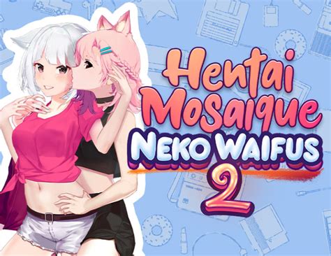 Купить hentai mosaique neko waifus 2 pc