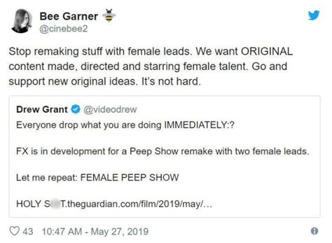 Twitter Users Criticise Female Led Us Peep Show Remake Urge Creators