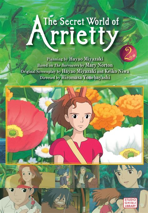 The Secret World Of Arrietty Film Comic Vol 2 Book By Hiromasa Yonebayashi Official