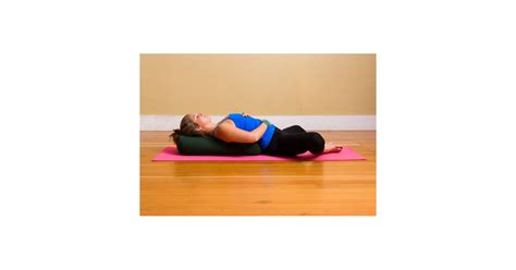 Reclining Butterfly Pose Easy And Relaxing Yoga Poses Popsugar Fitness Photo 1
