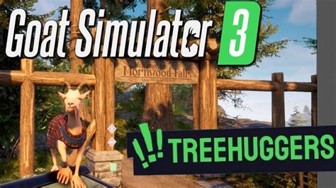 Goat Simulator 3 Treehuggers Quest Guide Full Secret Event
