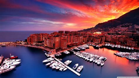 Monaco Beach Hd Wallpaper Turismo Riviera Francesa