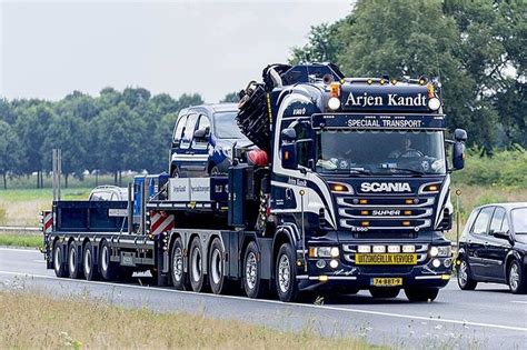 Scania Trailer Vervoer Vrachtwagens