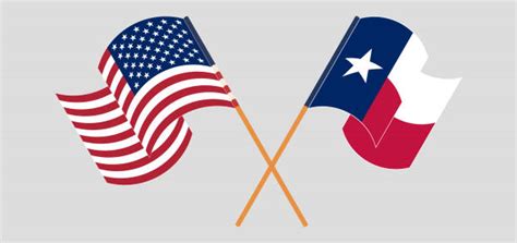 Texas And American Flag Illustrations Royalty Free Vector Graphics
