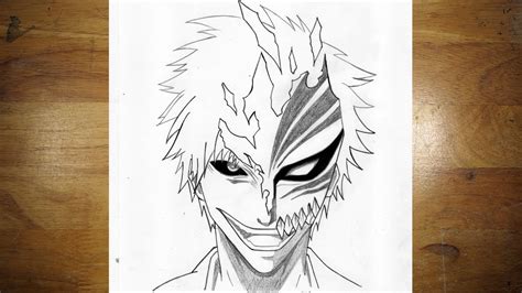 Anime Drawing How To Draw Ichigo Kurosaki Bleach Step By Step Youtube