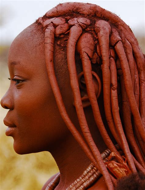 Fancy Woman With Red Clay Dreadlocks