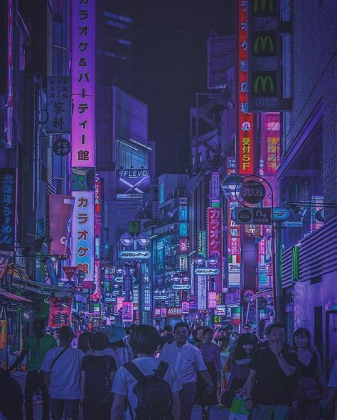 Shibuya Tokyo By F7 City Aesthetic Cyberpunk City