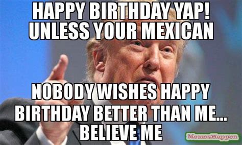 Happy Birthday Mexican Meme