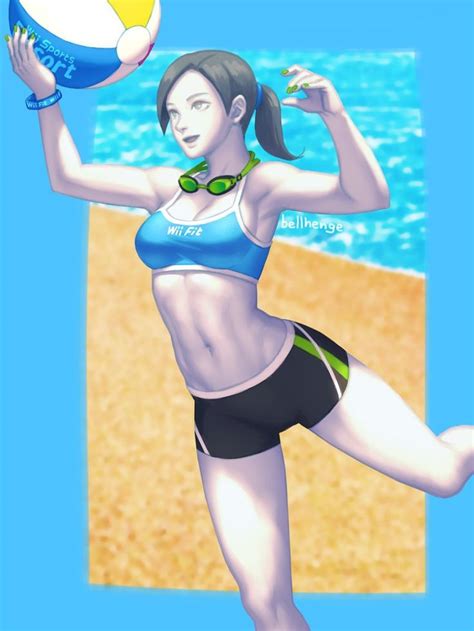 Summer Wii Fit Trainer By Bellhenge On DeviantArt Nintendo Super
