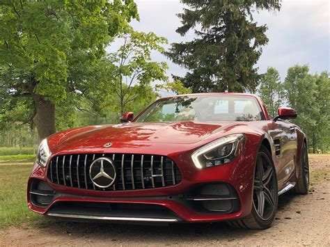 2018 Mercedes Amg Gt C Roadster Test Drive Review Benzs Convertible