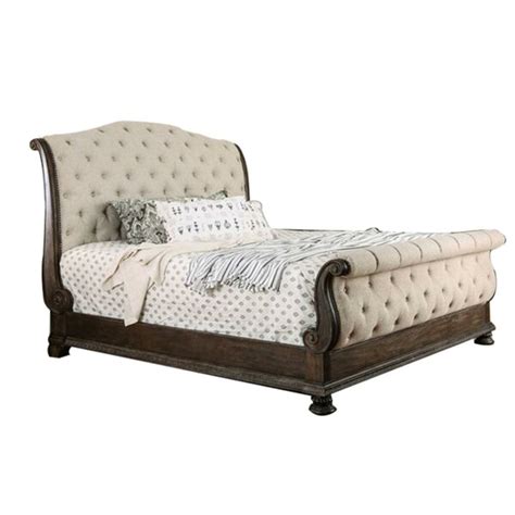 As sturdy as it is sophisticated, this design. Canora Grey Torain Queen Upholstered Sleigh Bed | Wayfair