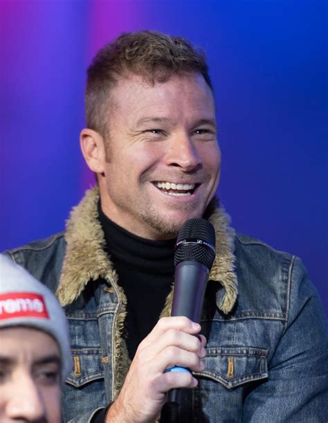 New York New York January 26 Brian Littrell Of The Backstreet Boys