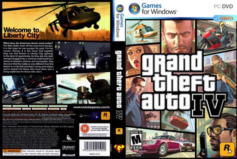 Grand Theft Auto Iv Cover Video Games Grand Theft Auto Iv Rockstar
