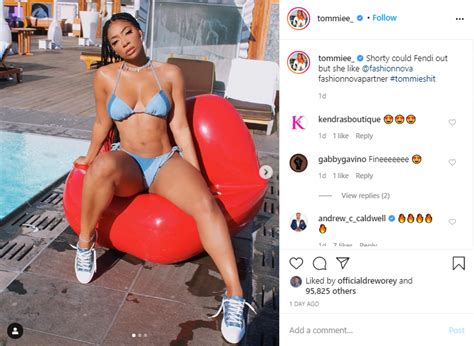 Tommie Lees Bikini Pic Has Fans Swooning You Need To Relax