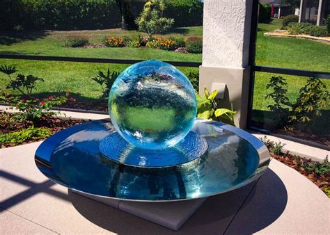 Sphere Fountains And Water Features For Your Garden Allison Armour