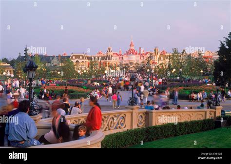 Euro Disneyland Or Eurodisney At Euro Disney Resort Near Paris With
