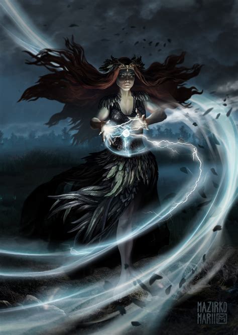 Artstation Storm Witch