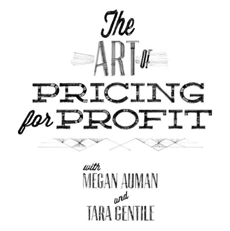 etsy's The Art of Pricing for Profit Workbook (pdf) (With ...
