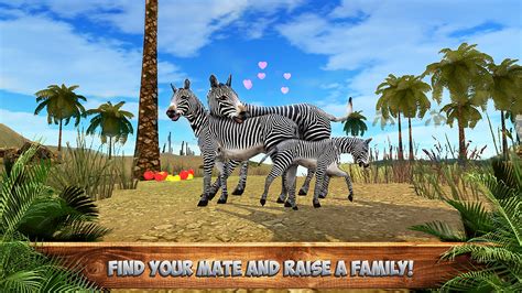 Zebra Simulator 3d Wild Life Horse Fighting Game Ultimate Animal