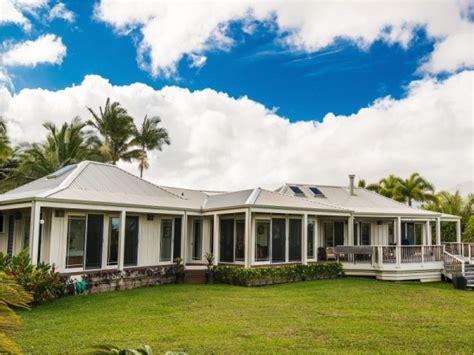 Old Hawaii Plantation Style Homes Polynesian House Plans Plougonver