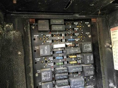 Kenworth T800 Fuse Panel Diagram