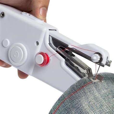 Handheld sewing machine yibaision portable mini electric stitching machine fabric curtains cordless craft sewing machine for home travel with extra bobbin, needle and threader 15 pcs. Mini Portable Handheld Sewing Machines - Buy Online 50% ...