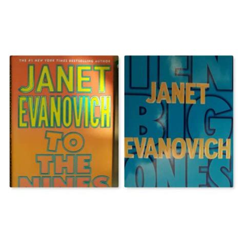 2 stephanie plum novels by janet evanovich to the nines ten big ones 9780312936228 ebay
