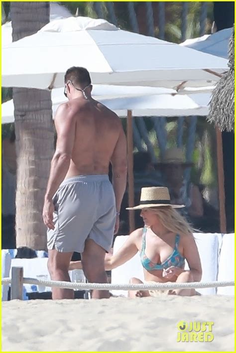 Shirtless Rob Gronkowski Hits The Beach In Cabo With Girlfriend Camille