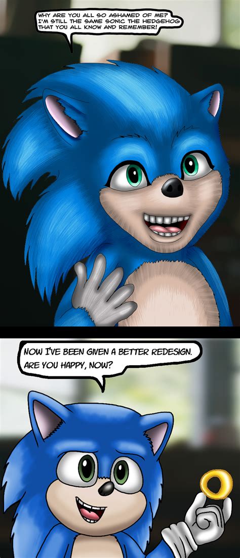 Sonic Before And After By Vixdojofox On Deviantart