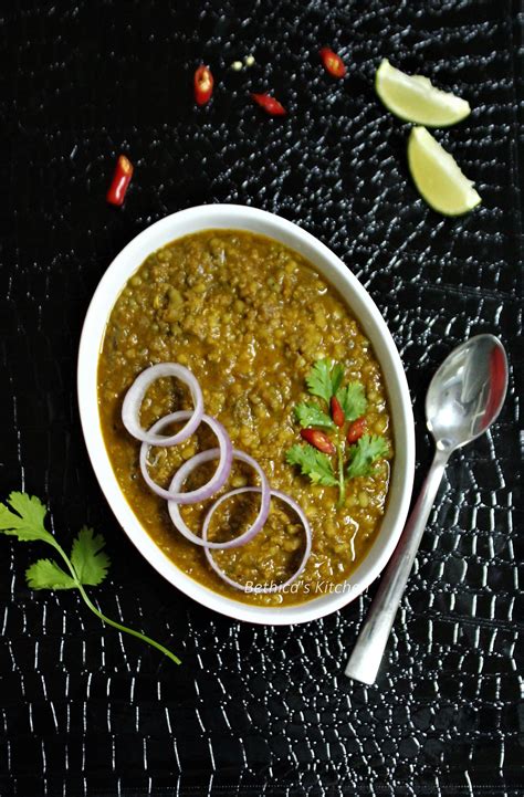 Keema Whole Moong Dal Curry Recipe Bethica Das Recipes Recipebook