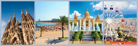 Book cheap flights to barcelona and find tourism information on sightseeing, shopping, restaurants and nightlife in this exuberant destination. barcelona-collage - FietsHurenIn.nl
