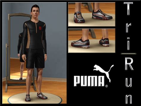 The Sims Resource Puma Tri Run Sl Mesh Running Sneakers