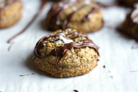 92 calories, 5g fat (1g saturated fat), 8mg cholesterol, 8mg sodium, 11g carbohydrate (7g sugars, 1g fiber), 2g protein. Hazelnut Flour Cookie Recipe | The Hungry Hutch