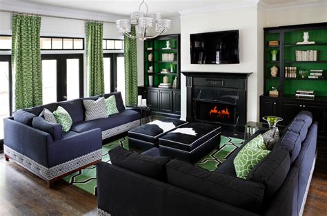 21 Green Living Room Designs Decorating Ideas Design