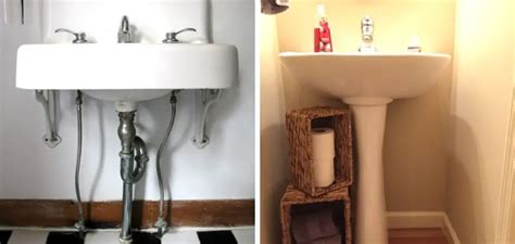 How To Hide Pipes Behind Pedestal Sink Smart Home Pick