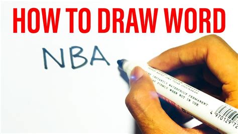 Rip How To Draw Turn Words Nba Into Kobe Bryant Basketball Lakers