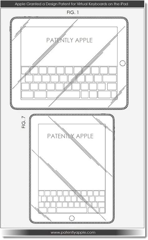 Apple Granted 4 Design Patents Including The New Ipad Mini Patently Apple