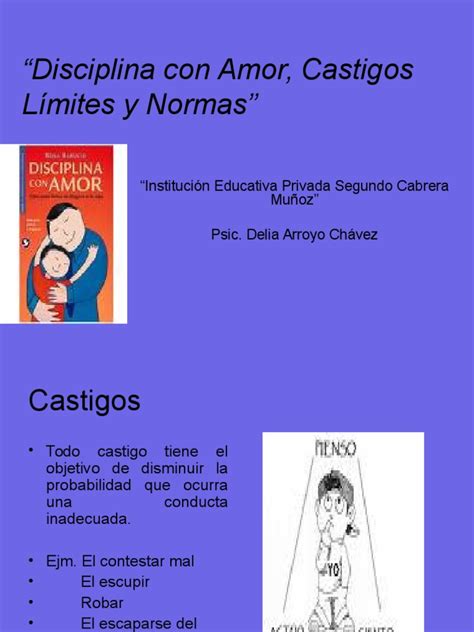 Disciplina Con Amor Castigos Límites Y Normas Pdf Abuso Infantil