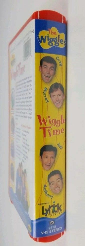 The Wiggles Wiggle Time 1999 Vhs The Wiggles Wiggle Wiggle Vhs