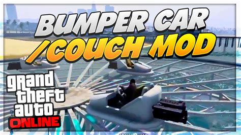 Gta 5 Mods Bumper Car Mod And Drivable Couch Mod Youtube